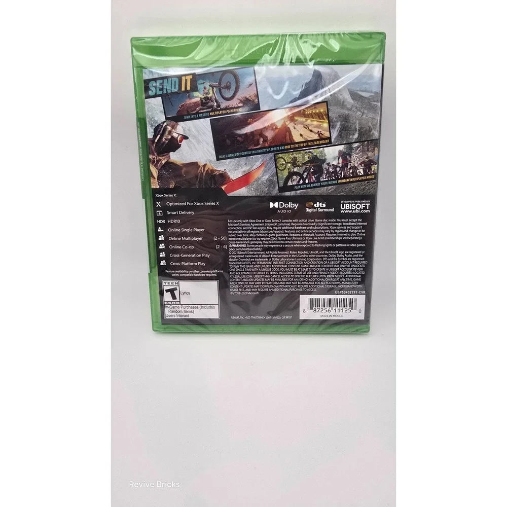 Riders Republic (Microsoft Xbox Series‎ X/One, 2021) Brand New Factory Sealed